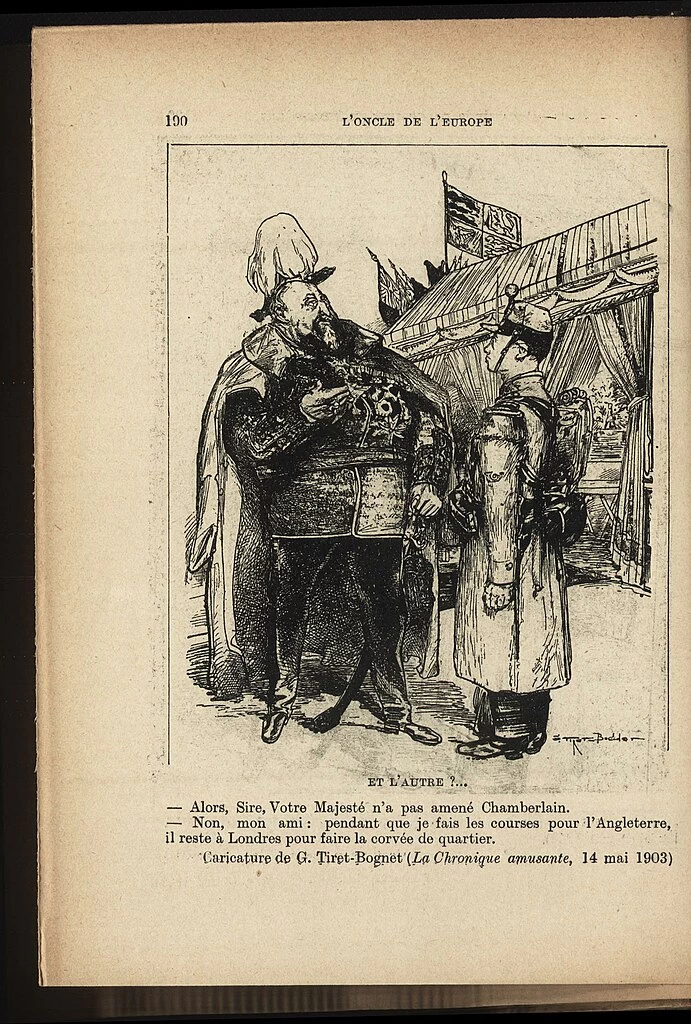Charles Léandre - Lo zio d'Europa